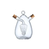 Kitchen Storage Sealed Bottles Double-layer 2-in-1 Glass Bottles