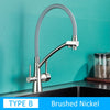 Kitchen Tap 360 Rotate Water Filter Tap Kitchen Three Ways Kitchen Tap