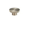 Knurled Solid Brass Cabinet Knobs Drawer Handles T-Bar Furniture Pulls