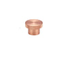 Knurled Solid Brass Cabinet Knobs Drawer Handles T-Bar Furniture Pulls