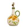 Large Capacity Ceramic Kitchen Oil Dispenser with Pump and Handle