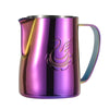 Latte Art Milk Jug Swan Spout Espresso Frothing Stainless steel Pitcher