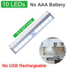 Light LED Lights With PIR Motion Sensor Light Smart Lamp For Kitchen