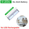 Light LED Lights With PIR Motion Sensor Light Smart Lamp For Kitchen