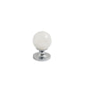 Light Luxury Brass Crystal Ball Cabinet Handles Pulls Drawer Knobs