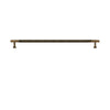 Linear Pattern Cabinet Knobs Wardrobe Drawer Door Brass Pull Handles