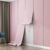 Linen 3D Foam Self-Adhesive Wallpaper Thick Waterproof Wall Sticker