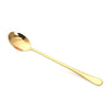 Long Handle Tea Spoons Kitchen Hot Drinking Flatware Tableware