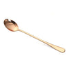Long Handle Tea Spoons Kitchen Hot Drinking Flatware Tableware