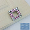 Luxury Crystal Glass Cabinet Knob Super Shiny Diamond Drawer Handle