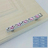Luxury Crystal Glass Cabinet Knob Super Shiny Diamond Drawer Handle