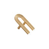 Luxury Kitchen Wardrobe Drawer Pulls Solid Brass Cabinet Handles