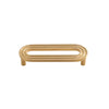 Luxury Kitchen Wardrobe Drawer Pulls Solid Brass Cabinet Handles