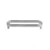 Luxury Solid Brass Chrome Silver Cabinet Handles Furniture Drawer Pulls