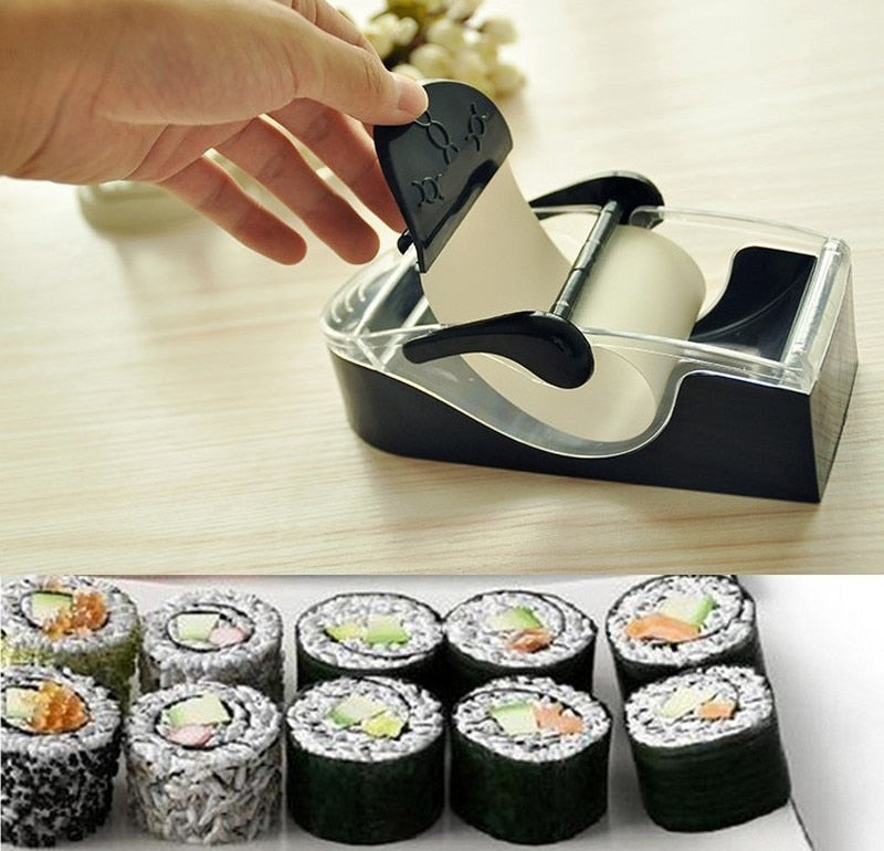 Magic Rice Roll Easy Sushi Maker Cutter Roller DIY Sushi Tools Roller ...