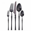Matte Cutlery Set Gold Cutlery Set Stainless Steel Cutlery Set