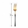 Matte Cutlery Set Gold Cutlery Set Stainless Steel Cutlery Set