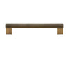 Modern Furniture Pull Wardrobe Drawer Solid Brass Linear Handle