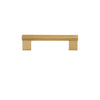 Modern Furniture Pull Wardrobe Drawer Solid Brass Linear Handle