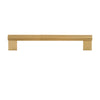 Modern Furniture Pull Wardrobe Drawer Solid Brass Linear Handle