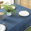 ﻿Multi-Color Solid Decorative Linen Tablecloth