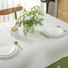 ﻿Multi-Color Solid Decorative Linen Tablecloth