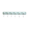 Multifunction Storage Hook Holder 6 Hooks Wall Door Holder Hanger Rack