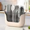 Multifunctional Cutlery Holder and Drain Storage Basket Utensils Rack