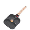 Nonstick Egg Frying Pan with Lid Kitchen Breakfast Grill Skillet