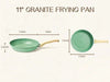 Nonstick Frying Pan Skillet Non Toxic Healthy Stone Cookware