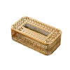 Nordic Stainless steel Tissue Box Holder Tabletop Tissue Dispenser Box