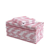 Pink Checkered Cloth Napkins Polyester Washable Table Dinning Napkins