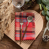 Plaid Cotton Tassel Table Napkins Set of 4 Reusable Tea Towels Napkins