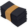 Plain Color Polyester Table Napkins Thickened Reusable Placemats