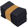 Plain Color Polyester Table Napkins Thickened Reusable Placemats