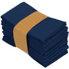 Plain Color Polyester Table Napkins Thickened Reusable Placemats