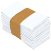 Plain Color Polyester Table Napkins Thickened Reusable Placemats
