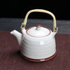 Porcelain Teapot with Strainer Net Traditional Ceramic Tea Set