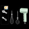 Portable Hand Mixer Electric Wireless Food Blender 3 Speed Frother