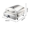 Portable Single Layer Commercial Baking Oven Machine Outdoor Oven