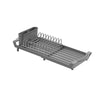 Pull-Out Dish Drying Rack Multi-Purpose Expandable Kitchen Dish Drainer