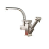 Pull Out Sprayer Single Handle Hole Deck Mounted Vessel Sink Mixer Tap