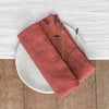 Pure Linen Napkin Cloth Soft Comfortable Fabric Reusable Kitchen Accessory