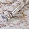 PVC Solid Vinyl Marble Wallpaper Waterproof Self-adhesive Wallpaper