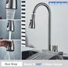 Rainfall Kitchen Faucet Flexible Pull Out 3 Way Nozzle Kitchen Tap