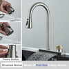 Rainfall Kitchen Faucet Flexible Pull Out 3 Way Nozzle Kitchen Tap