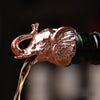 Red Wine Pourer Zinc Alloy Lion Leopard Antelope Head Wine Stopper