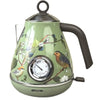 Retro Electric Kettle Stainless Steel Auto Power-Off Fast Water Boiler