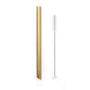 Reusable Drinking Straw Set Wide Metal Straw Stainless Steel Straw