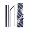 Reusable Metal Drinking Straws Stainless Steel Drinks Metal Straw Set